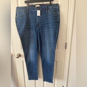 Madewell High Waisted Blue Women Jeans